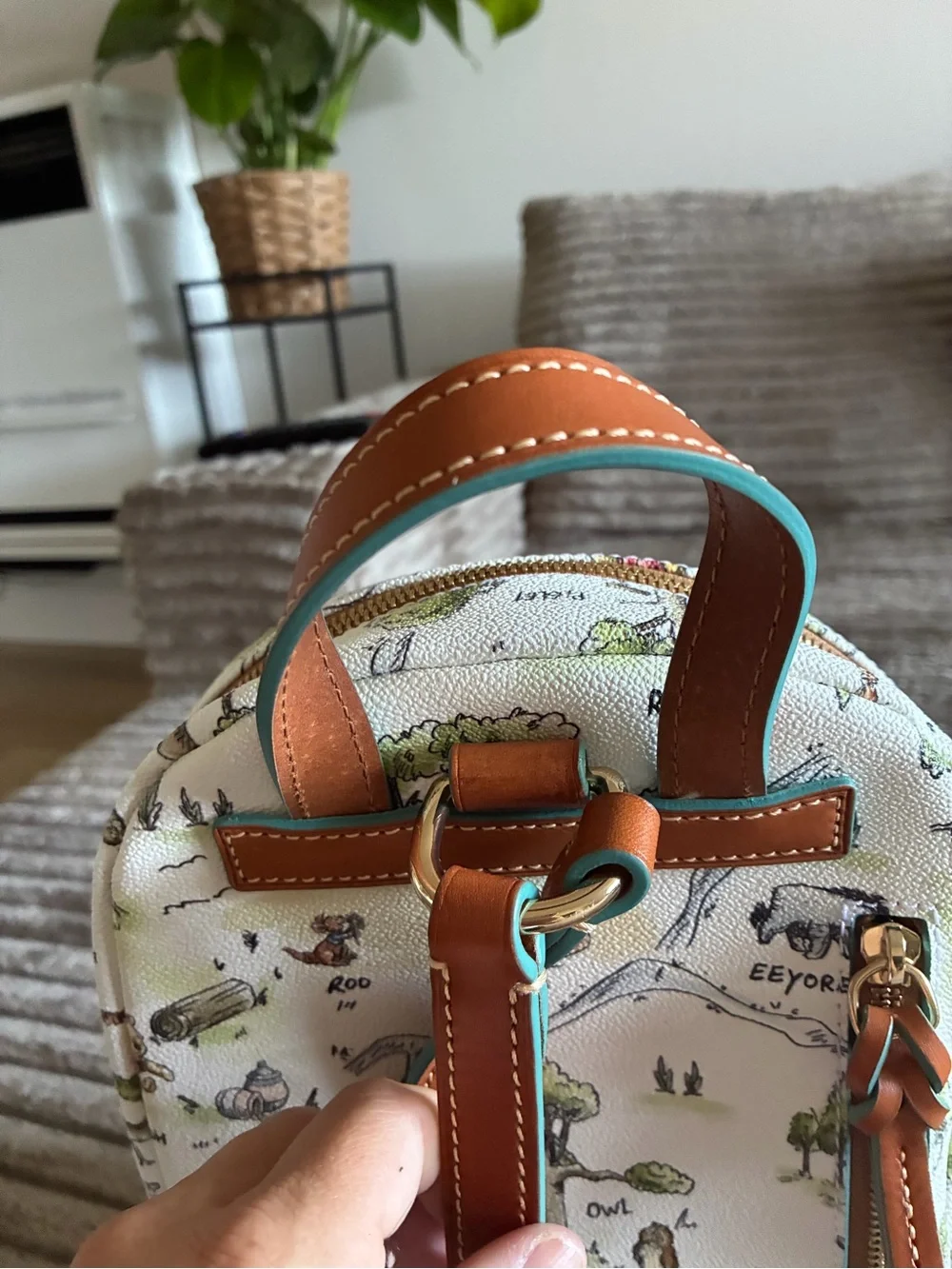 Dooney & Bourke Loungefly Winnie the Pooh Print Mini Backpack